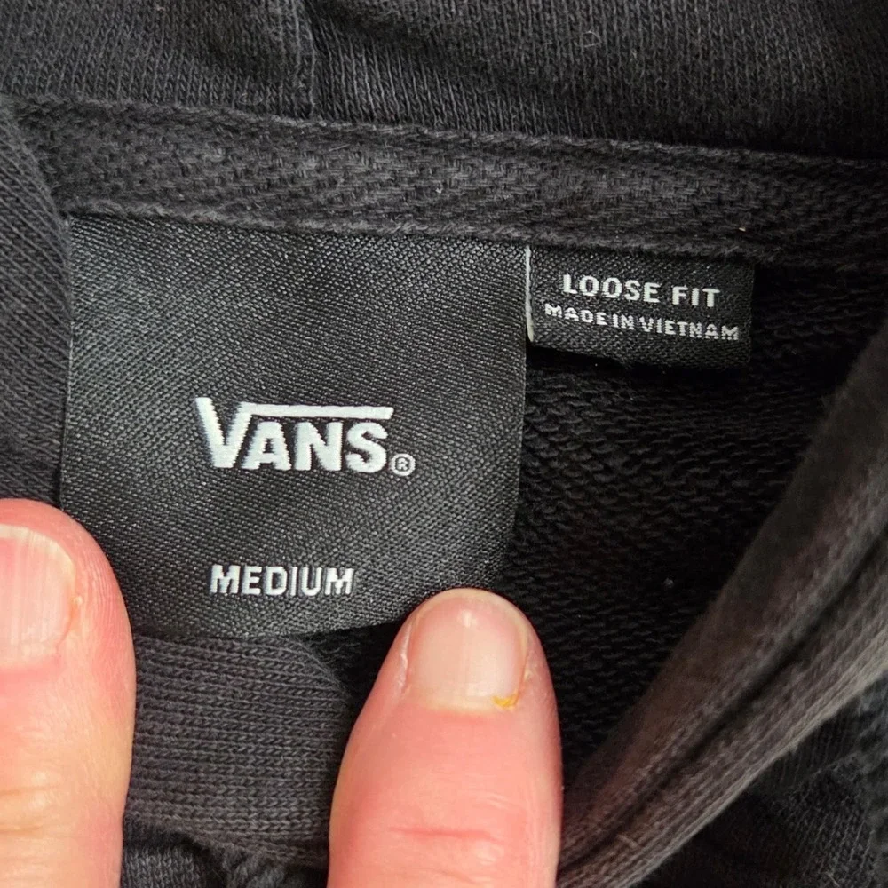 Vans Off The Wall Hoodie Pullover Sweatshirt Graphic Logo Medium‎